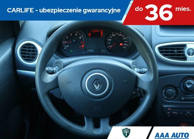 Renault Clio cena 12000 przebieg: 150786, rok produkcji 2009 z Czeladź małe 211